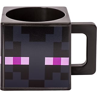 JOOJEE Minecraft Enderman Cube - Tasse (Noir/violet/rose)