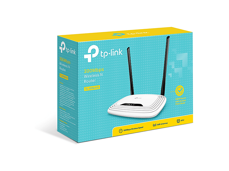 TP-LINK WLAN-Router TL-WR841N, weiß — Foto 3 von 3