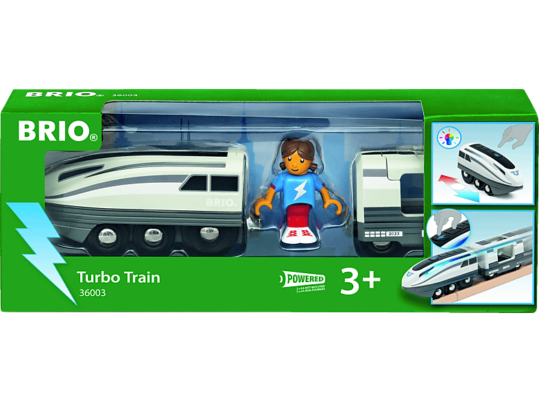 Turbo-Zug BRIO Mehrfarbig Spielset