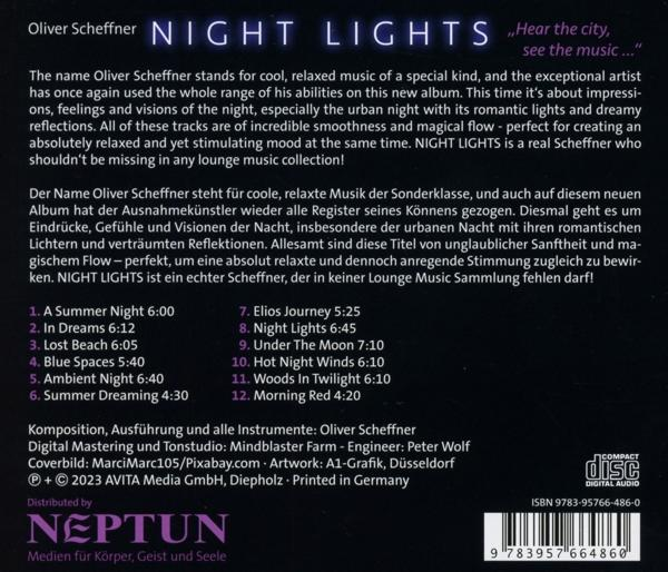 Oliver Scheffner - Night Lights  - (CD)