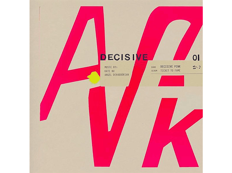 To - Decisive Fame - Ticket Pink (Vinyl)