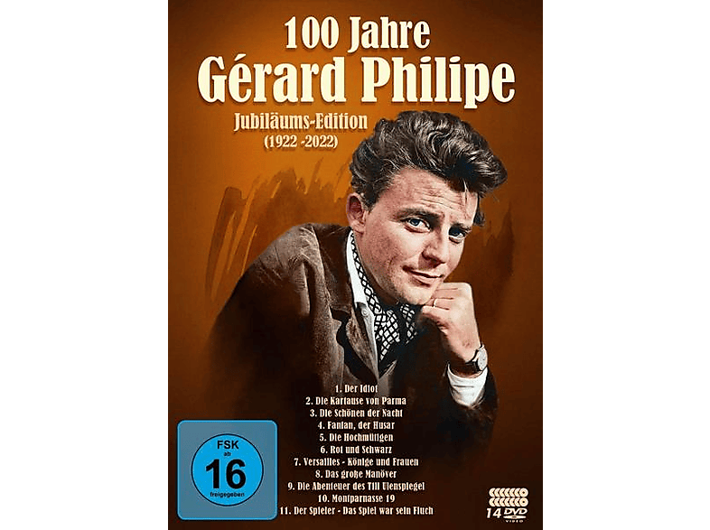 Jahre Philipe Gérard 100 DVD