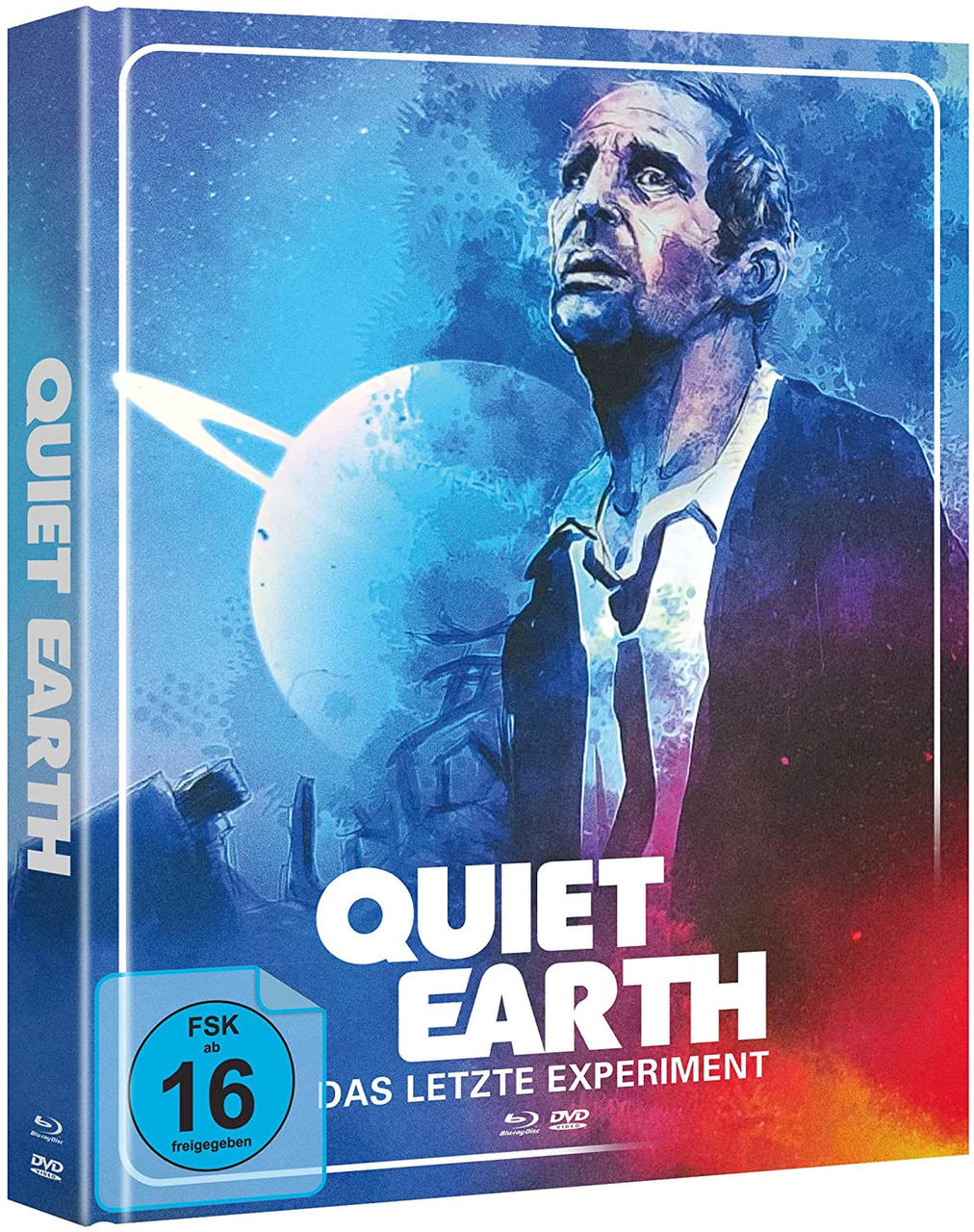 Eine Blu-ray-Box für den Film Quiet Earth.