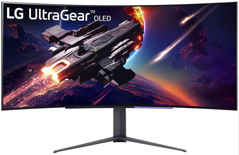 LG 45GR95QE-B.AEU UltraGear Monitor 45 Zoll  WQHD  Monitor  0,03 ms Reaktionszeit  