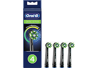 ORAL B EB 50 Cross Action 4'lü Yedek Başlık Siyah_1