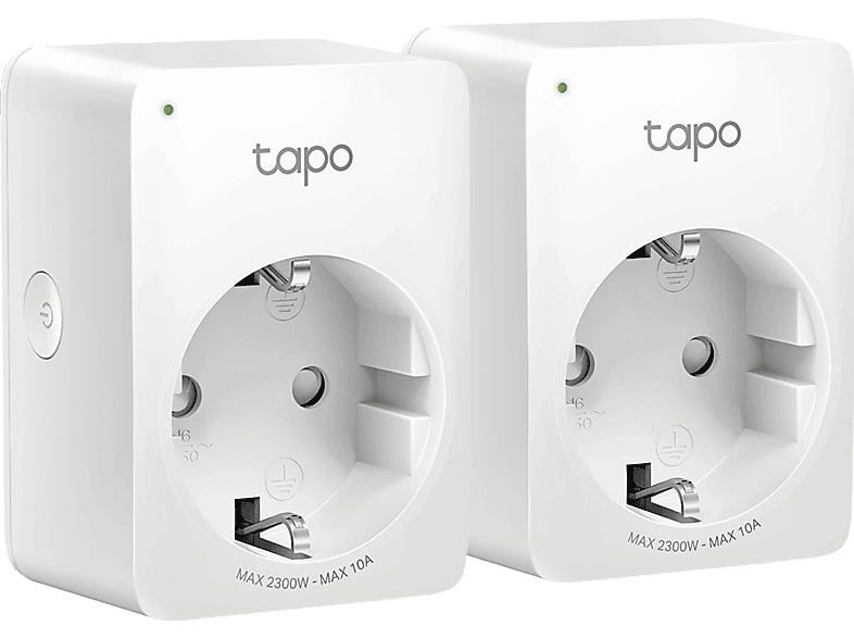 Pack 2 Enchufes Inteligentes TP-LINK Tapo P100
