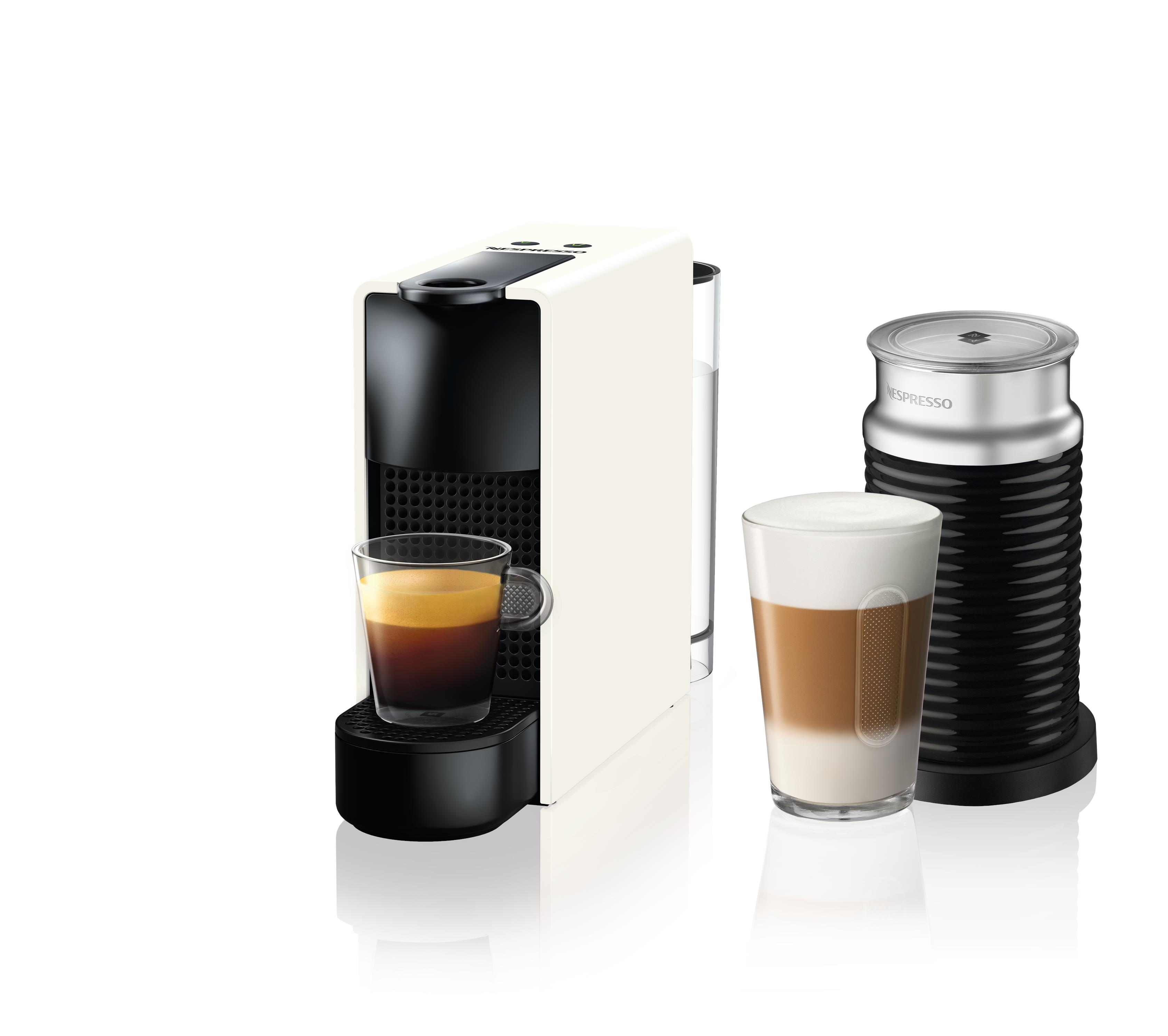 NESPRESSO Essenza Mini C30 White Bundle Kapsüllü Kahve Makinesi
