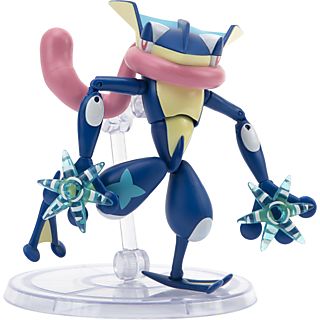 JAZWARES Pokémon Select - Quajutsu - Personaggi da collezione (Blu/Giallo/Rosa)