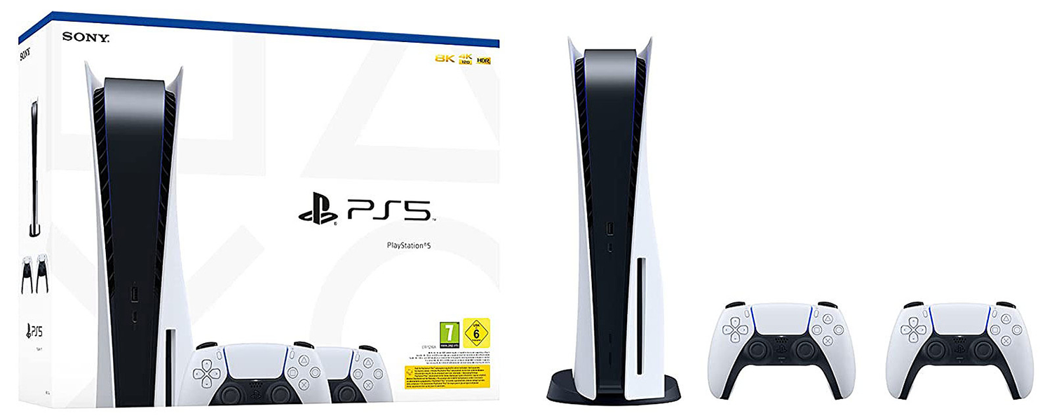 SONY PlayStation 5 Disk Edition + 2 DualSense Controllers kopen ...