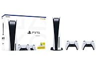 SONY PlayStation 5 Disk Edition + 2 DualSense Controllers