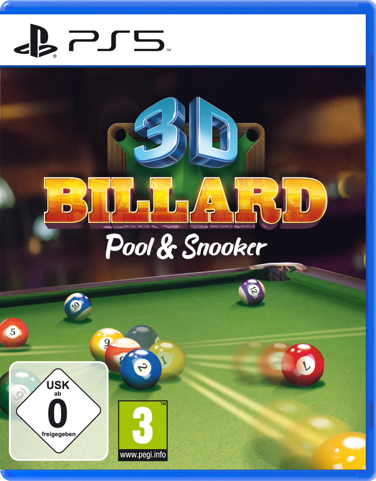Billard 5] 3D - [PlayStation