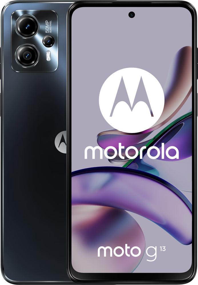 MOTOROLA Smartphone Moto G13 128 GB Matte Charcoal (PAWV0016SE)