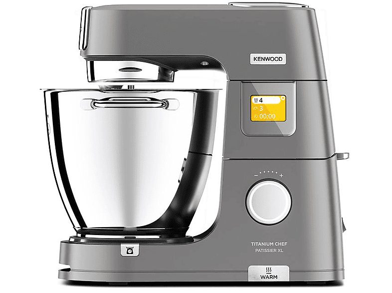 Kenwood KWL 90.124 SI Titanium Chef Patissier XL Küchenmaschine Silber (Rührschüsselkapazität: 7 l, 1400 Watt) — Foto 3 von 5