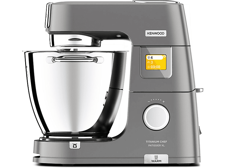 Kenwood KWL 90.124 SI Titanium Chef Patissier XL Küchenmaschine Silber (Rührschüsselkapazität: 7 l, 1400 Watt) — Foto 4 von 5
