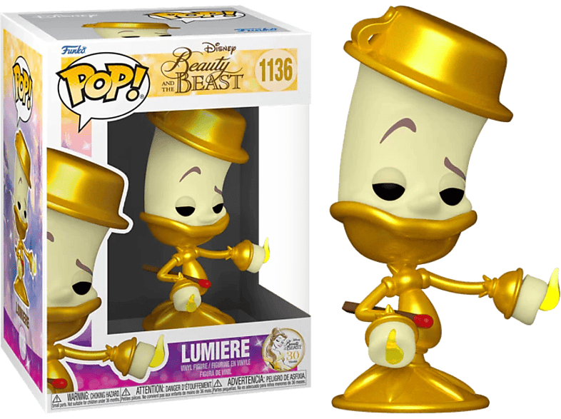 FUNKO POP Funko Disney: Beauty And The Beast - Lumiere figura