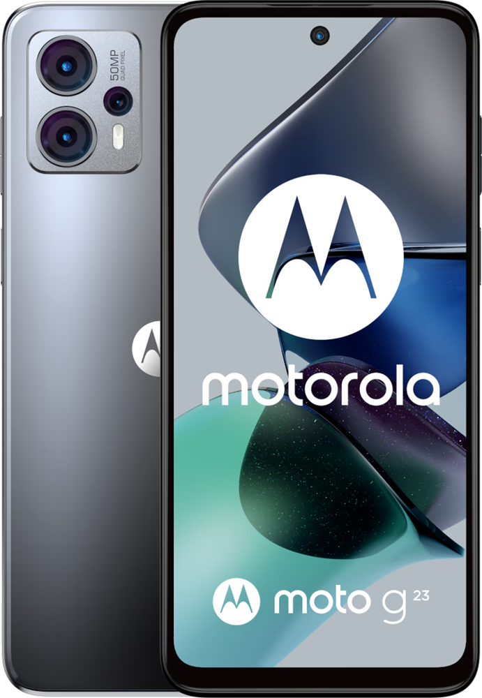 MOTOROLA Smartphone Moto G23 128 GB Matte Charcoal (PAX20005SE)