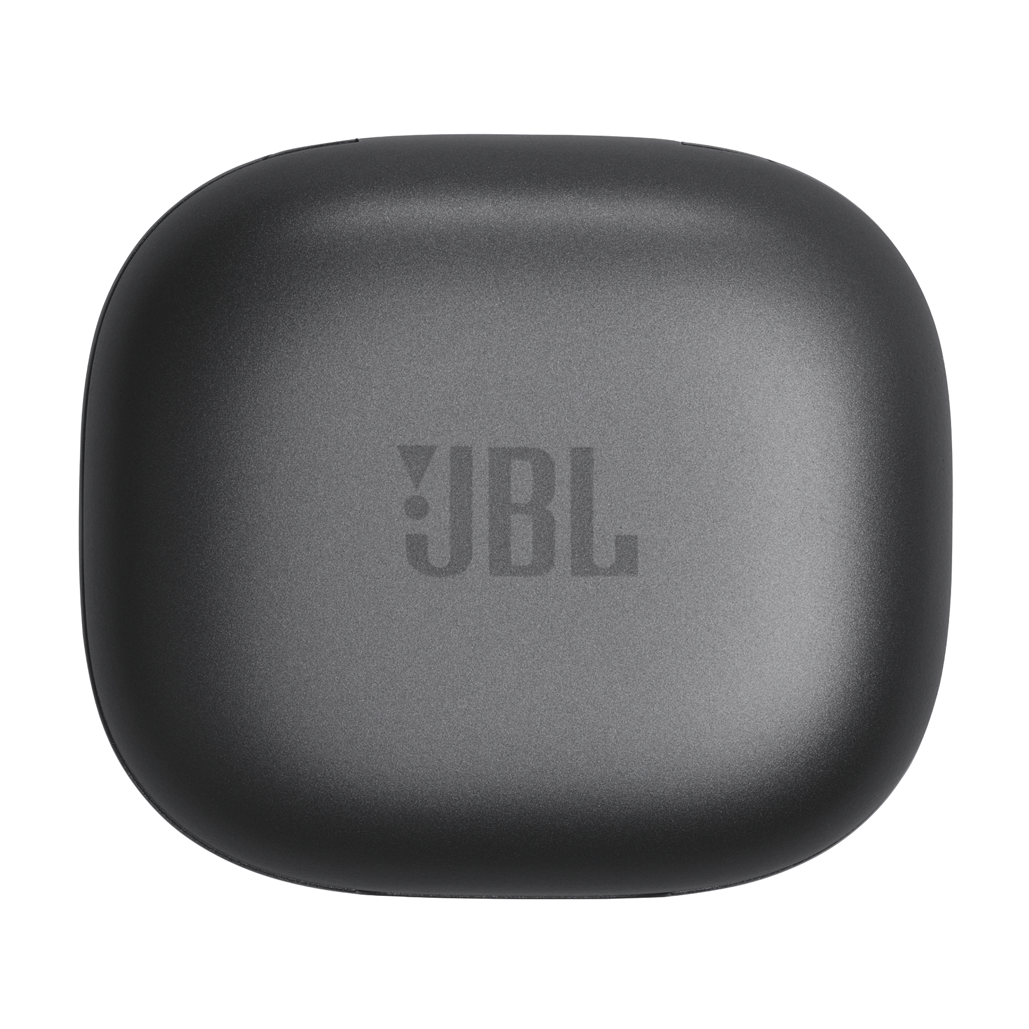 Ein schwarzes Ladecase mit dem JBL-Logo.