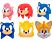 JUST TOYS Sonic SquishMe (S1) - Personaggi da collezione (Multicolore)