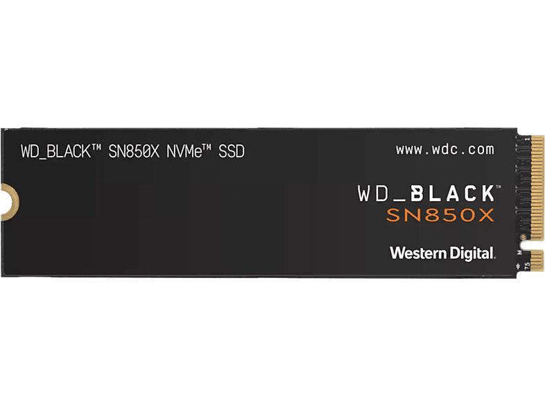 Western Digital WD_BLACK SN850X 2TB PCIe Gen4 NVMe SSD