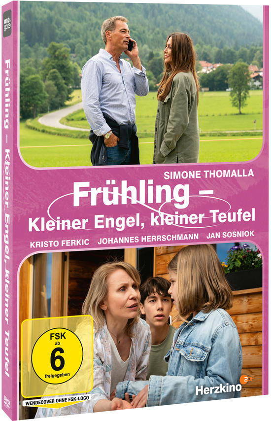 DVD-Cover: Mann telefoniert, Frau hört zu, Filmtitel auf Deutsch und Schauspieler.