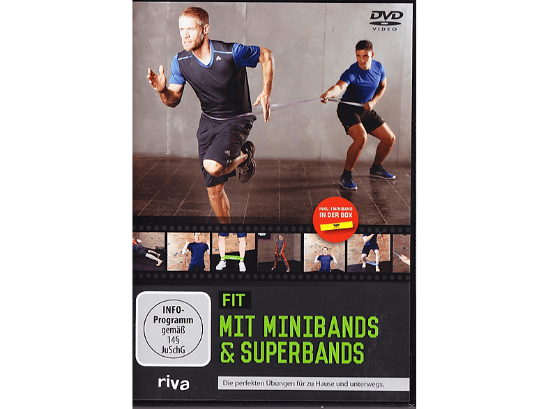 Minibands Die und Superbands: mit zu Fit für Hause & Übungen DVD unterwegs perfekten