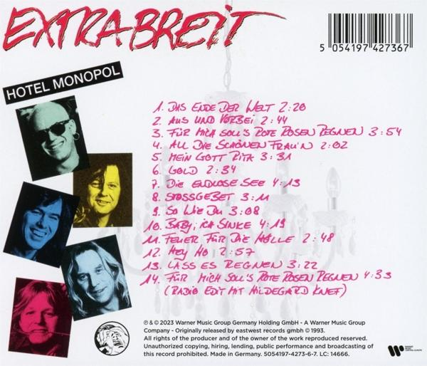 CD-Cover: Songtexte und Bilder der Bandmitglieder.