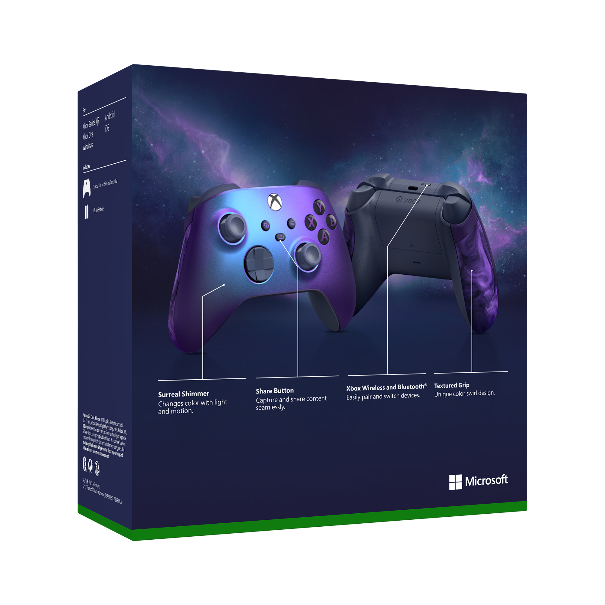 MICROSOFT Xbox Kablosuz Oyun Kumandası Stellar Shift Special Edition