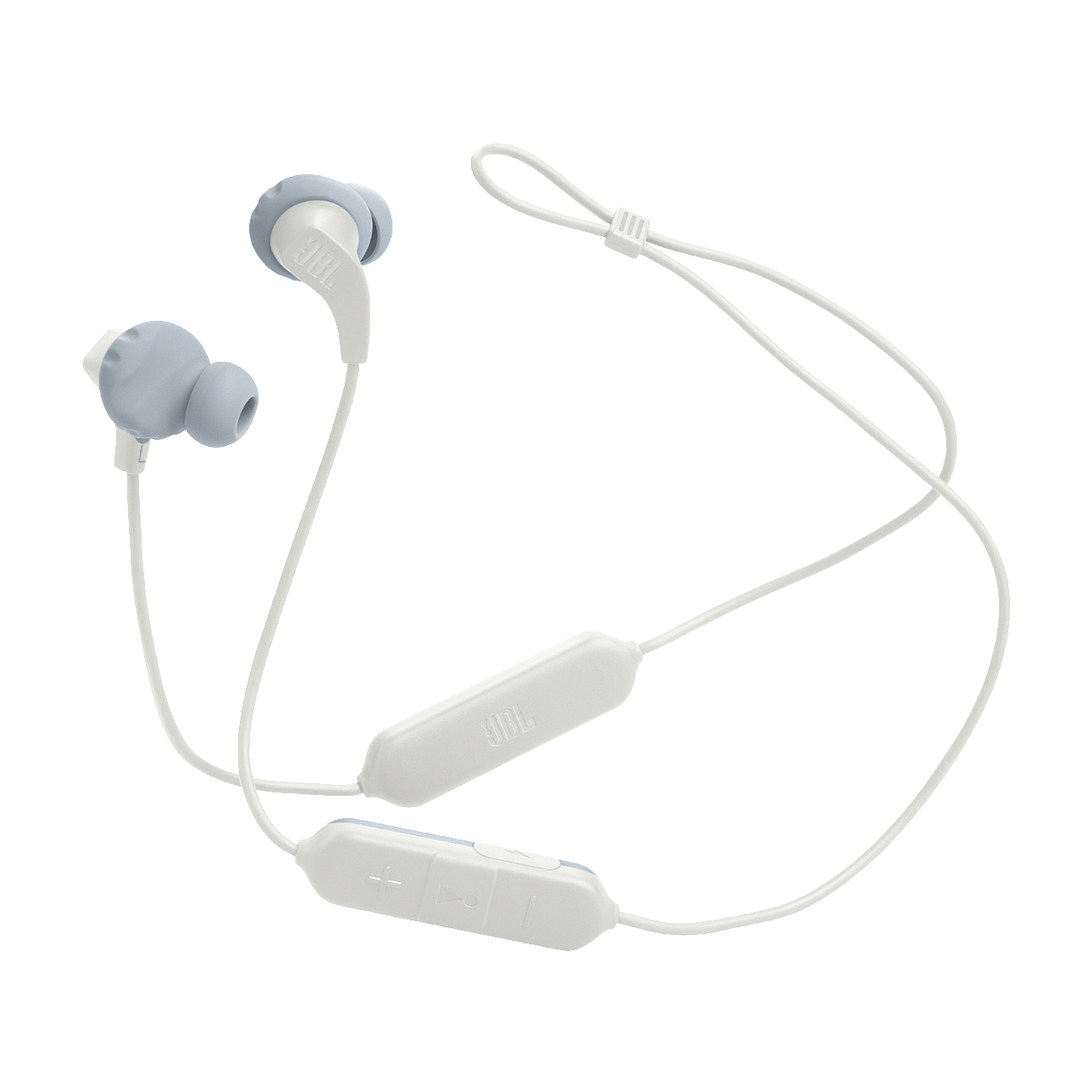 JBL Endurance Run 2, In-ear Kopfhörer Bluetooth Weiß