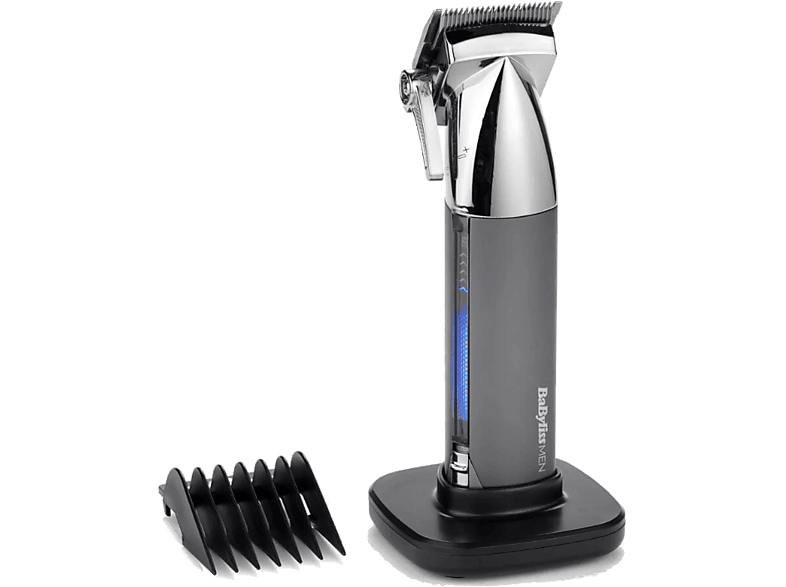 BABYLISS Süper X Metal 10 Başlıklı Lityum Saç ve Sakal Kesme Makinesi Metalik E996E