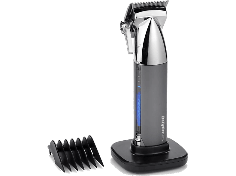 BABYLISS Süper X Metal 10 Başlıklı Lityum Saç ve Sakal Kesme Makinesi Metalik E996E_0