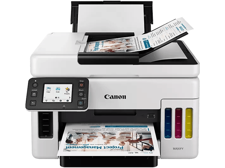 CANON Maxıfy GX6040 Renkli Mürekkep Tanklı Çok Fonksiyonlu Yazıcı