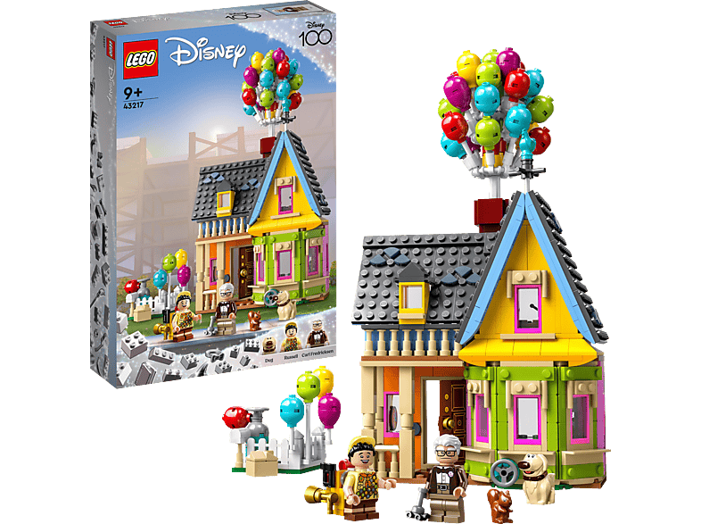 Disney Mehrfarbig Carls aus Pixar and LEGO Bausatz, „Oben“ 43217 Haus