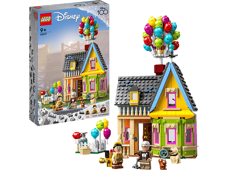 and Disney Haus aus „Oben“ 43217 LEGO Mehrfarbig Pixar Bausatz, Carls