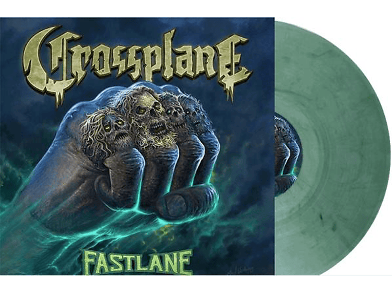 Crossplane - Fastlane (Green Marbled Vinyl)  - (Vinyl)