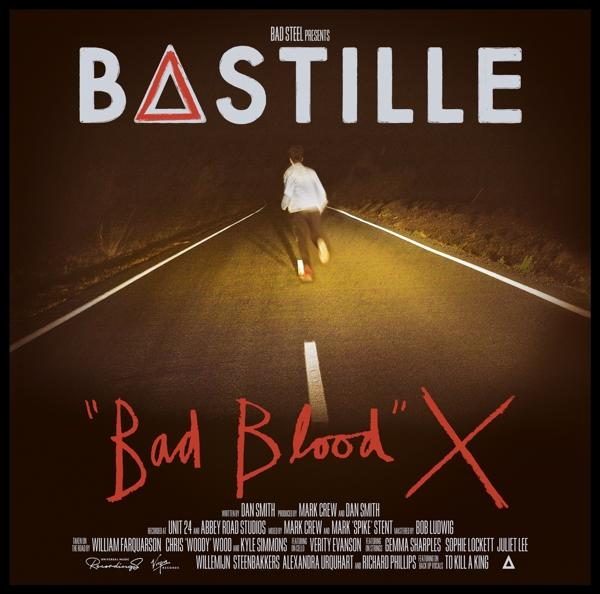 Filmposter. Eine Person auf einer Straße. Titeltext oben und unten. Bad Blood X.