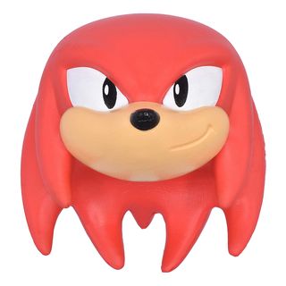 JUST TOYS Sonic Mega SquishMe - Knuckles - Sammelfigur (Rot/Creme/Weiss)