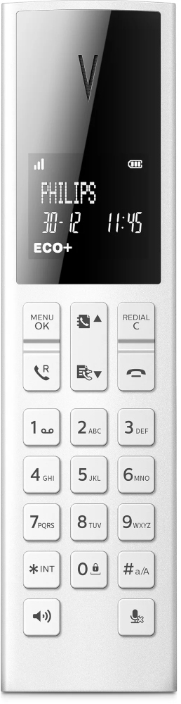 PHILIPS Draadloze telefoon Linea Design Single (M3501W/22)