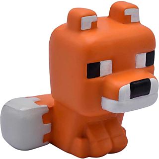 JUST TOYS Minecraft Mega SquishMe - Fox - Figurine de collection (Orange/Blanc/Noir)