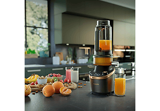 PHILIPS HR3770/00 Dual Chef Meyve Sıkacağı & Blender Siyah metal_5