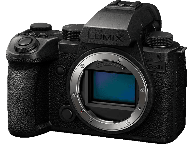 PANASONIC LUMIX DC-S5IIX Body Hybrid-Systemkamera  , 7,6 cm Display Touchscreen