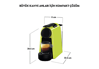 NESPRESSO D30 Essenza Mini Yeşil Kahve Makinesi_2