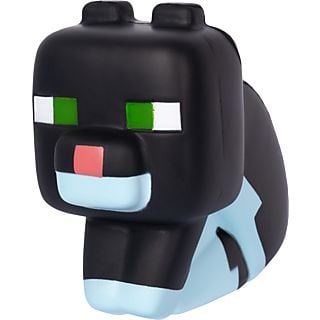 JUST TOYS Minecraft Mega SquishMe (S2) - Tuxedo Cat - Personaggi da collezione (Nero)
