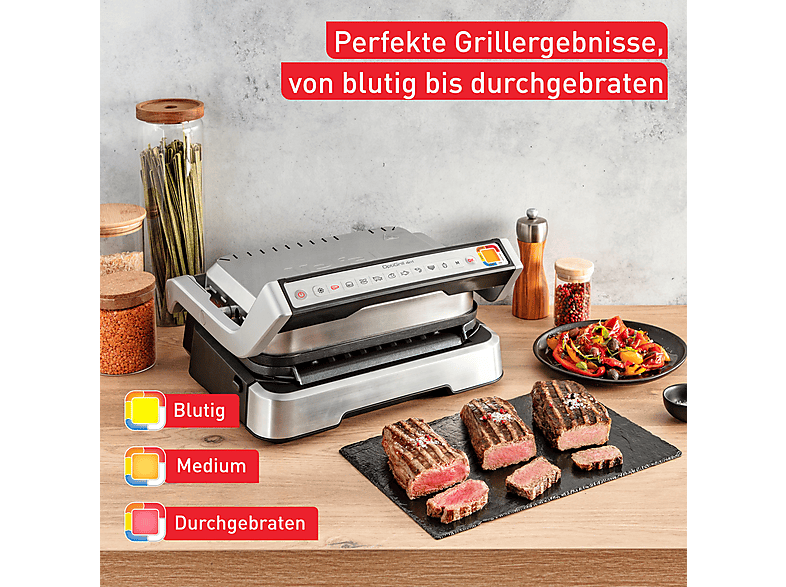 Thumbnail - TEFAL GC774D OptiGrill 4-in-1 Kontaktgrill