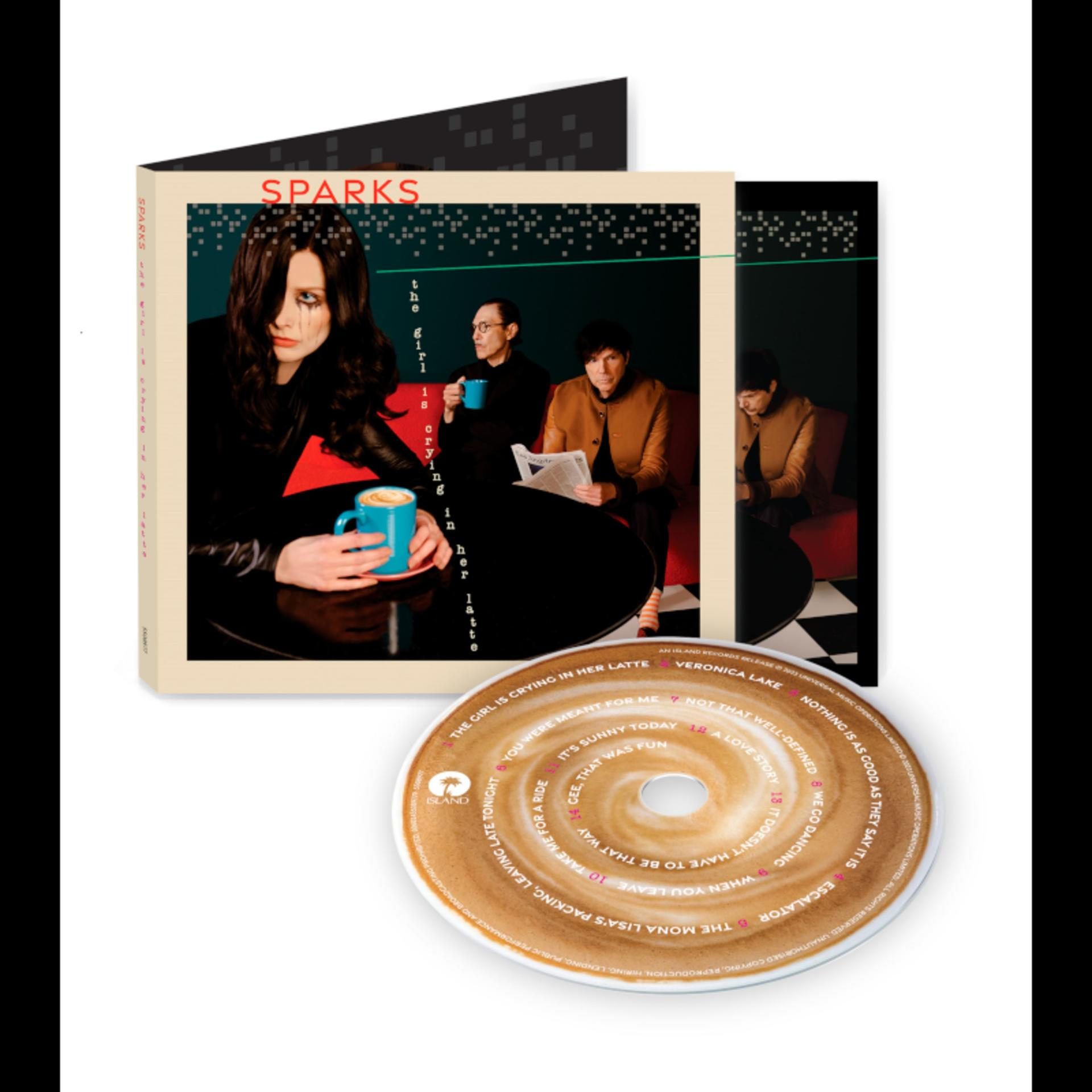 The Girl Sparks - Crying In - Latte Is (CD) Her
