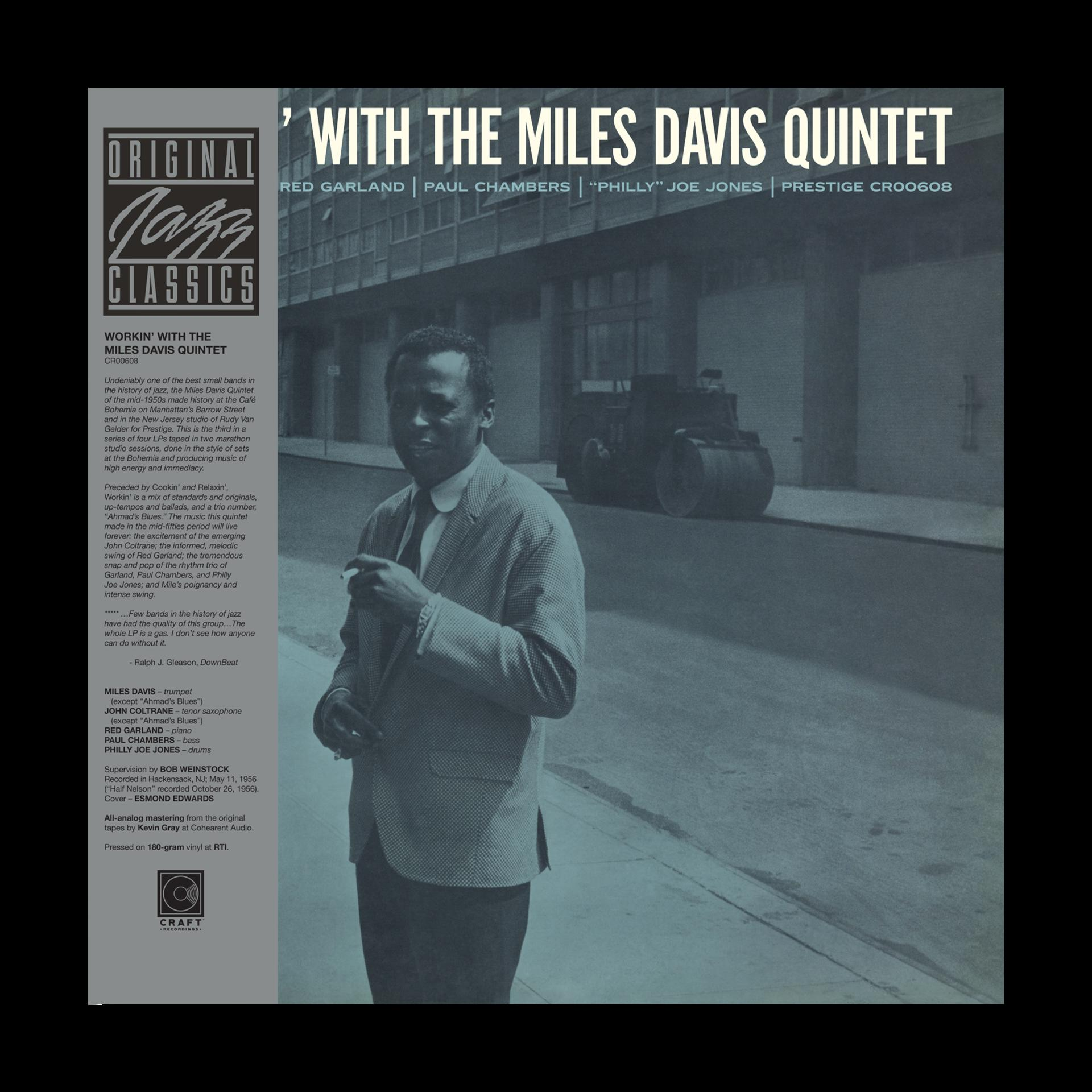 The Miles Davis Quintet - - (Vinyl) Miles (Vinyl) Quintet The With Davis Workin