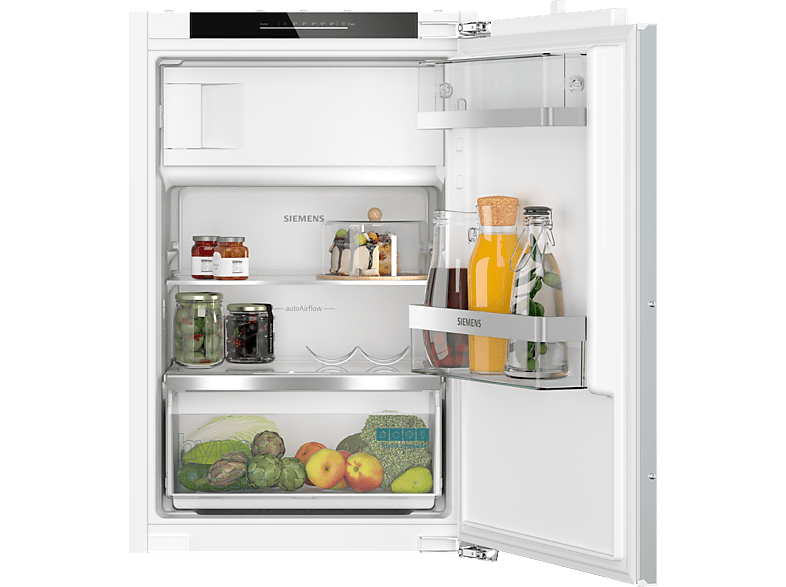SIEMENS KI22LADD1 iQ500 Einbau-Kühlschrank mit Gefrierfach (119 l, D, 874 mm hoch, Weiß)