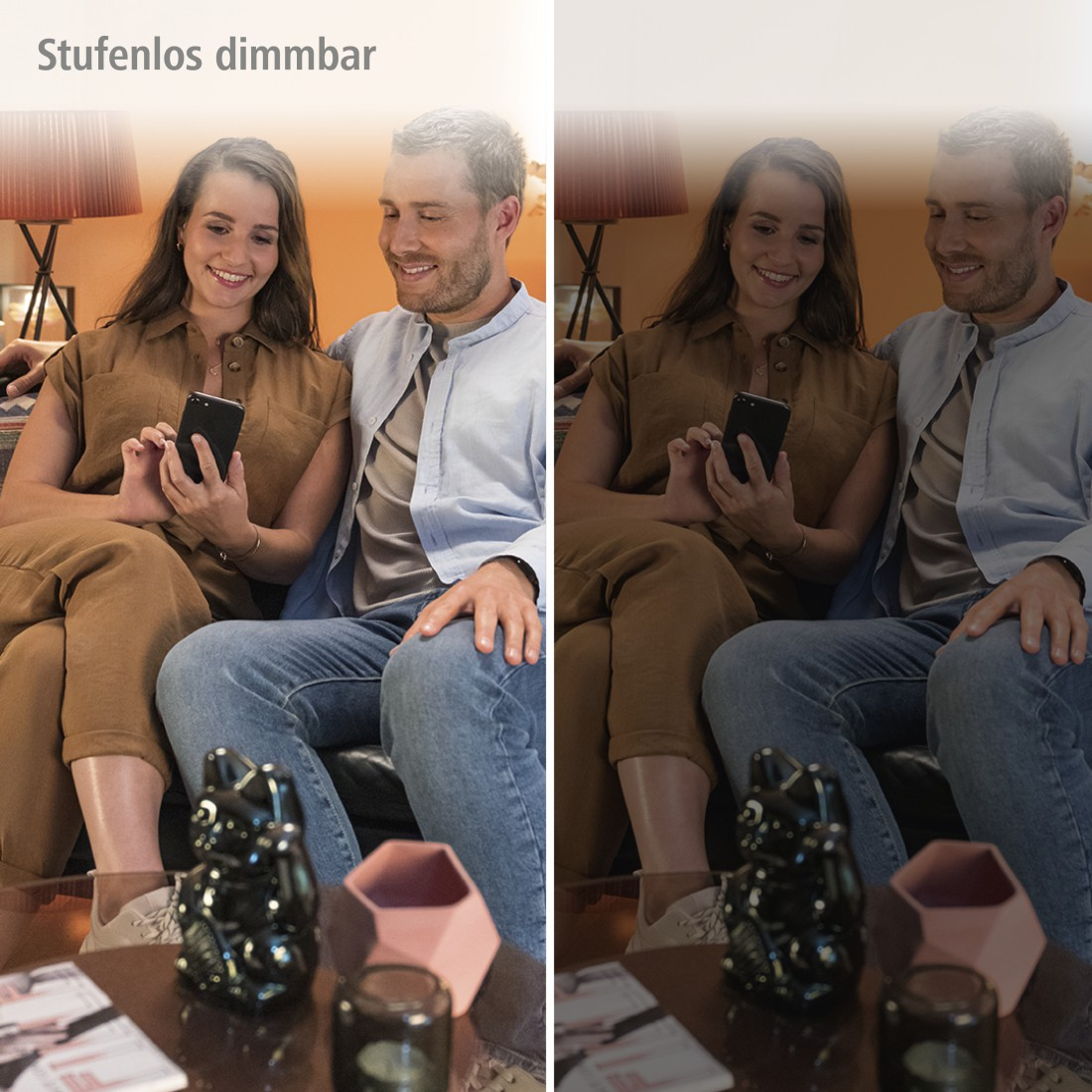 Ein Haus-Ausschnitt, der Smart-Home-Geräte in verschiedenen Räumen zeigt.