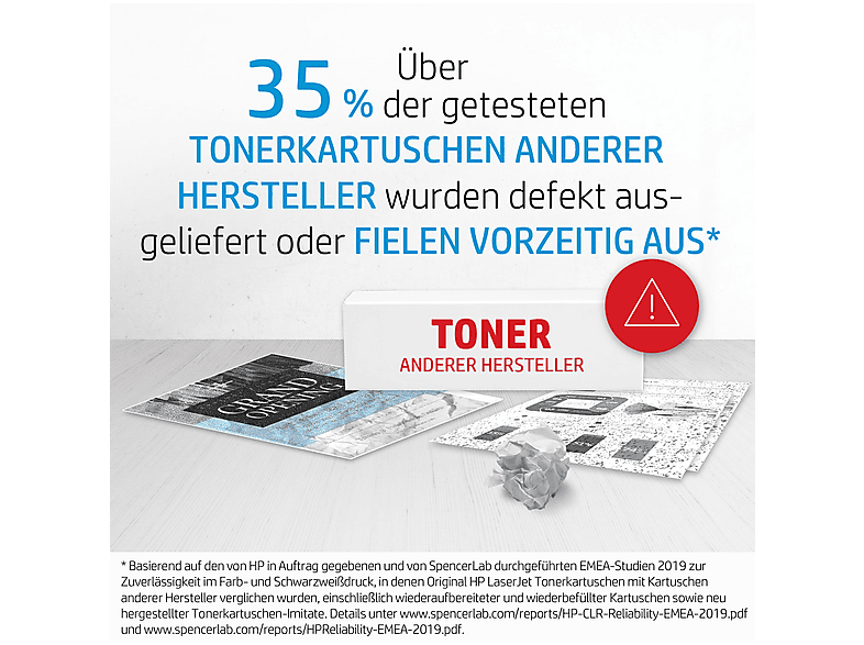 HP 135X LaserJet Schwarz mit hoher Reichweite — Foto 4 von 5