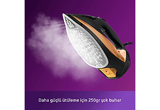 PHILIPS DST7040/80 Azur Buharlı Ütü Siyah/Gold_4