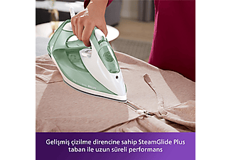 PHILIPS DST7012/70 7000 Serisi Buharlı Ütü Çöl Yeşili Gri_3